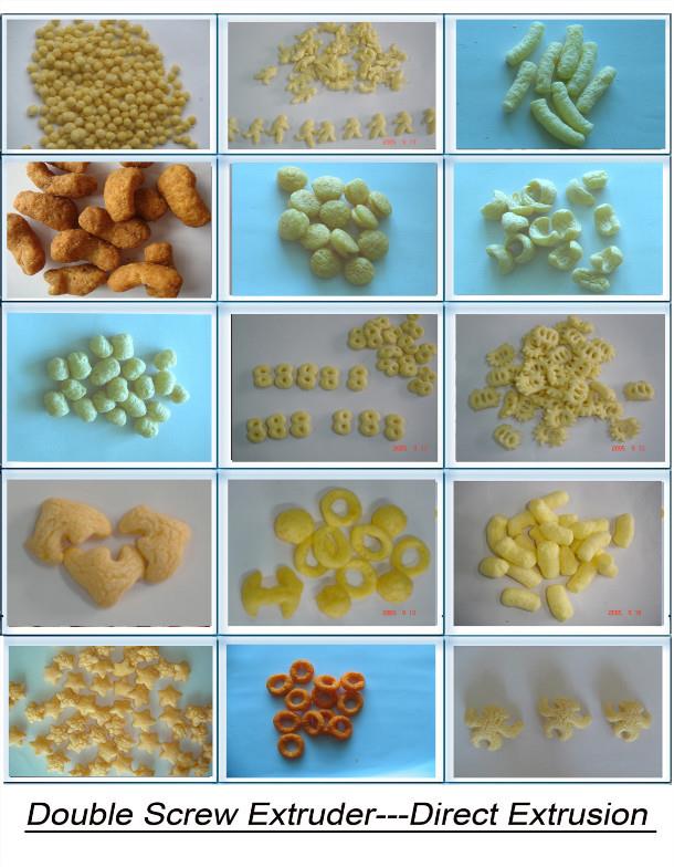 Automatic corn snacks extruder Machine